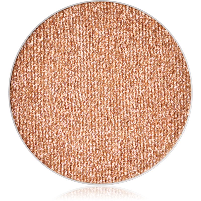 MAC Cosmetics Eye Shadow Metallic Pro Palette Refill Pan fard de ploape de nuanta aurie rezervă culoare Yes To Sequins 1 g