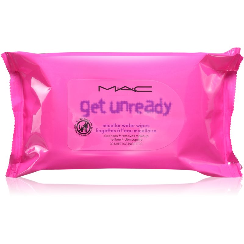 MAC Cosmetics Get Unready Micellar Water Wipes servetele micelare decorative 30 buc
