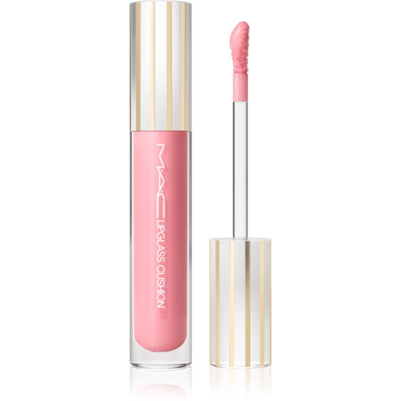 MAC Cosmetics Lipglass Cushion High-Pigment Oil ulei de buze intens pigmentat culoare Yum Yum 5 ml