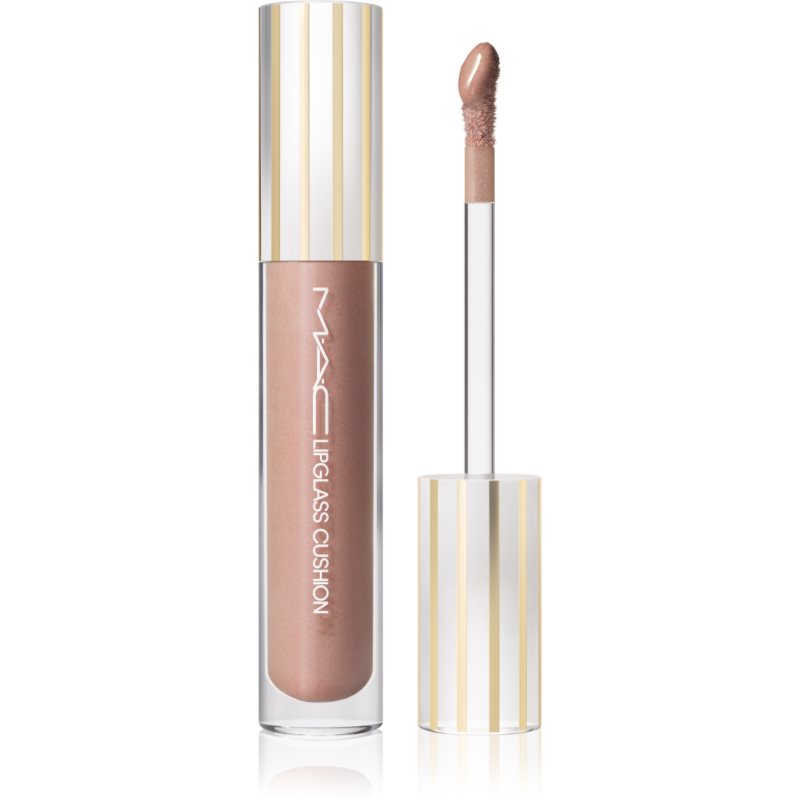 MAC Cosmetics Lipglass Cushion High-Pigment Oil ulei de buze intens pigmentat culoare Dressed To Dazzle 5 ml