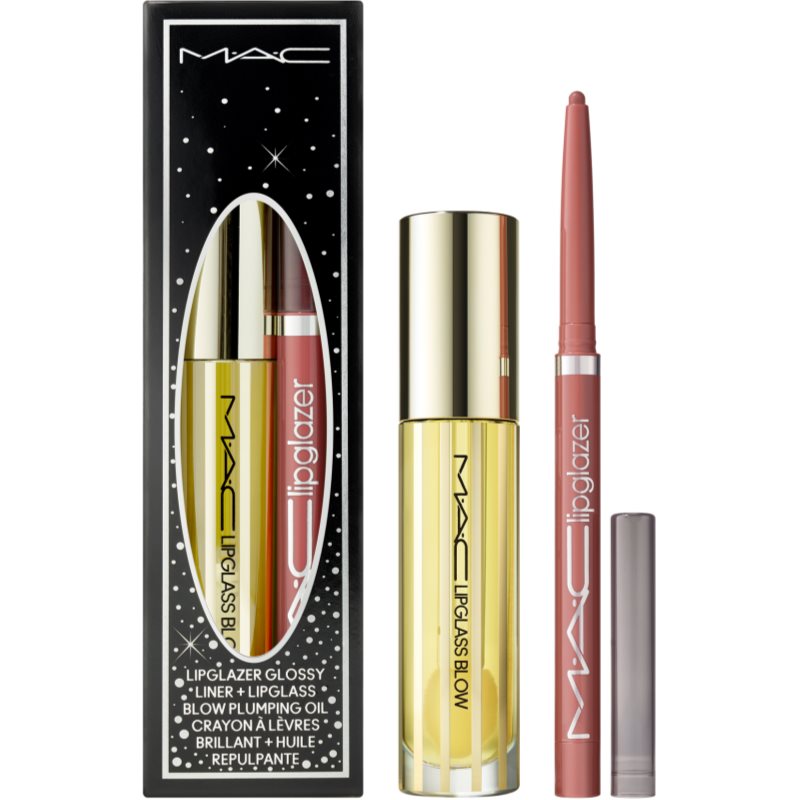 MAC Cosmetics Holiday Plumping Powerhouses Lip Combo set cadou de buze
