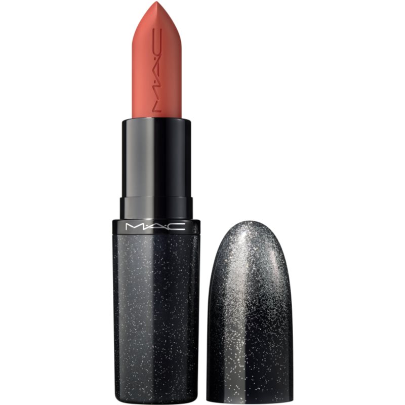 MAC Cosmetics Holiday MACximal Satin Lipstick ruj satinat culoare Café Mocha Latte 3.5 g