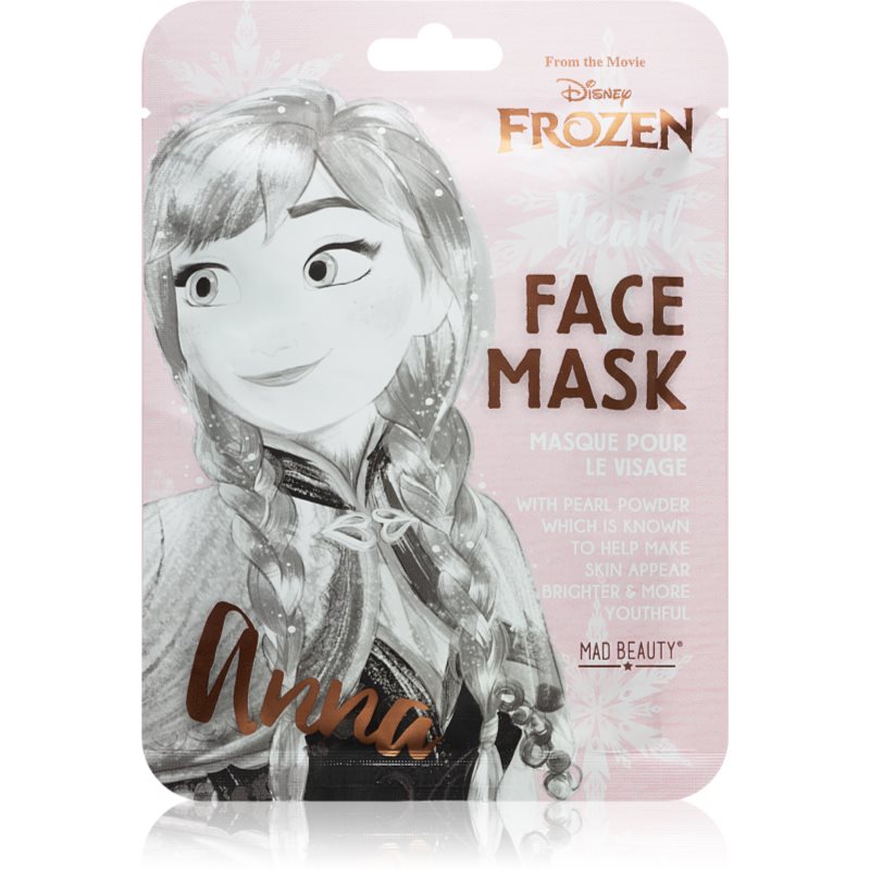 Mad Beauty Frozen Anna mască textilă iluminatoare 1 buc