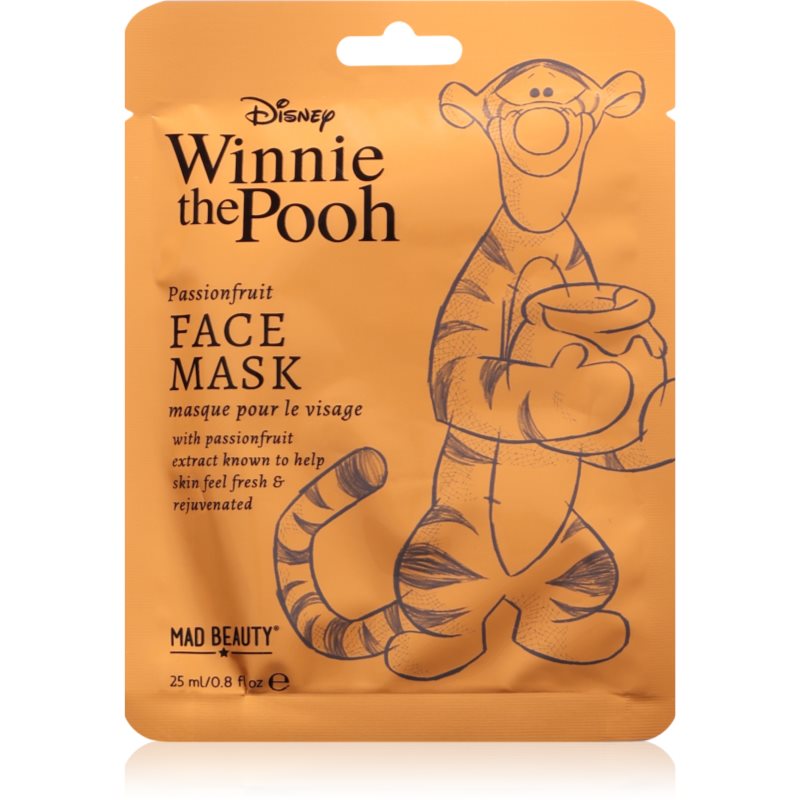 Mad Beauty Winnie The Pooh Tigger masca de celule cu efect revitalizant 25 ml