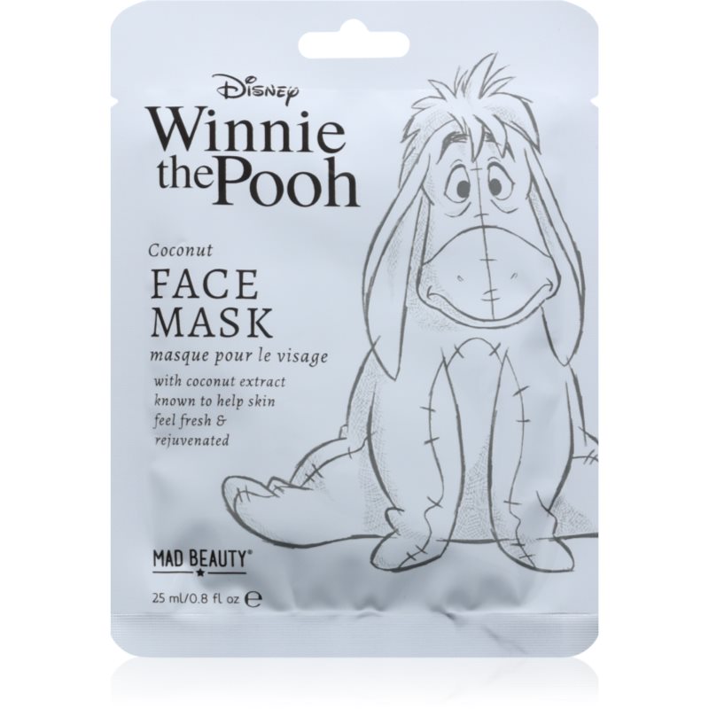 Mad Beauty Winnie The Pooh Eeyore mască textilă nutritivă 25 ml