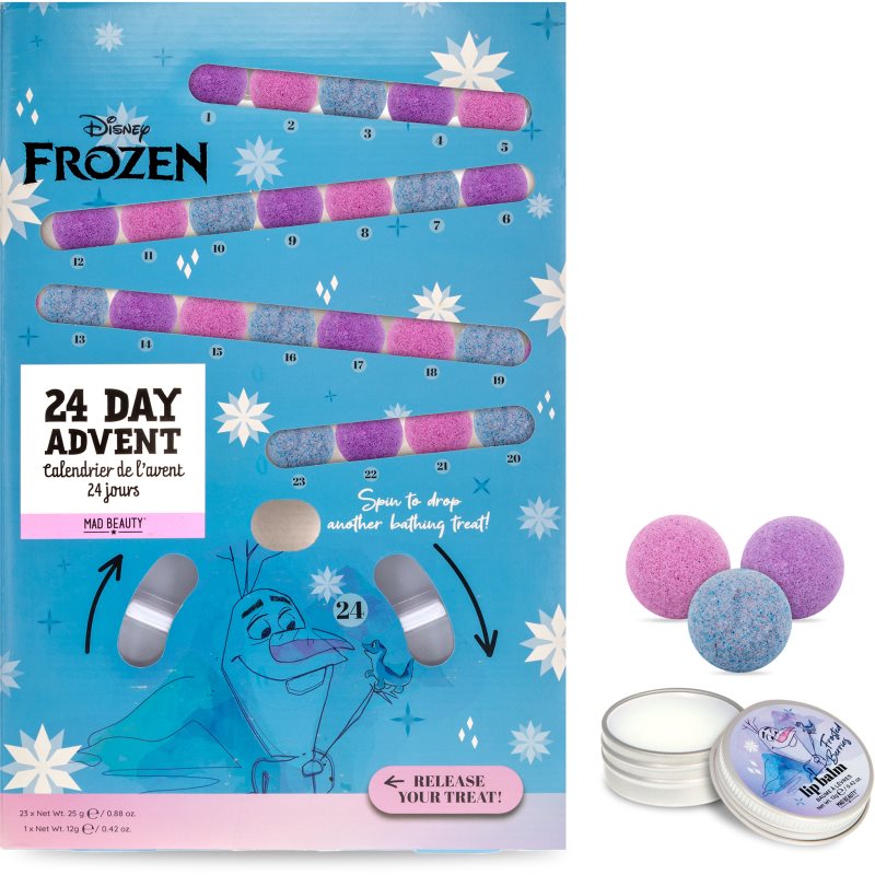 Mad Beauty Frozen Advent Calendar de Crăciun 24 buc