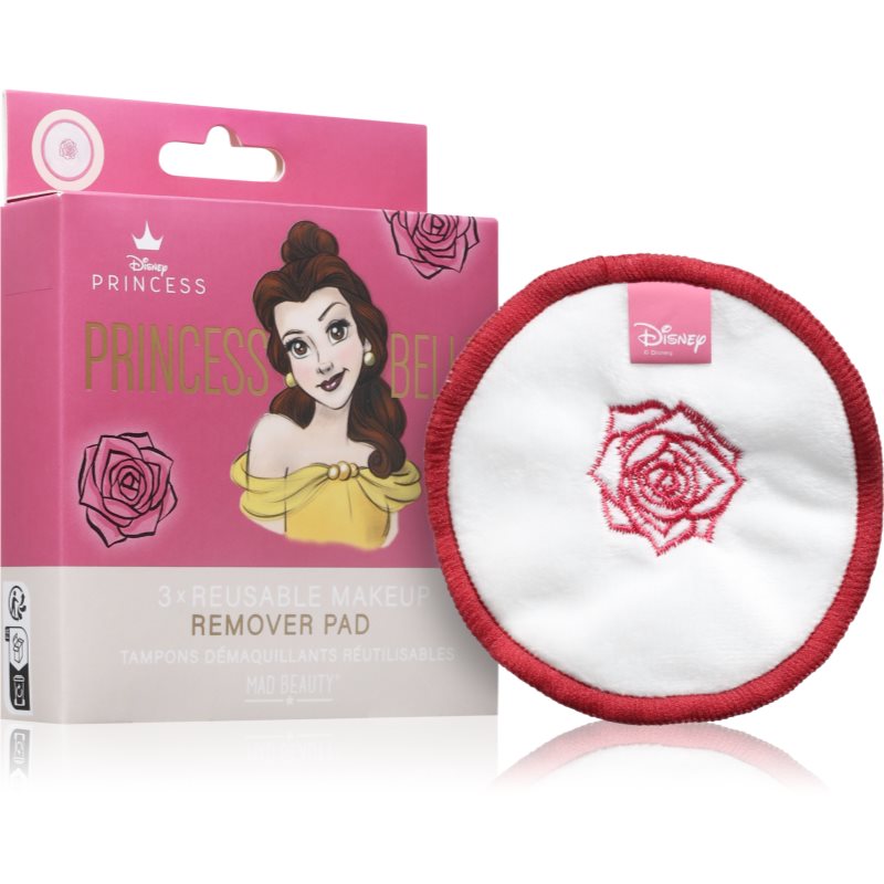 Mad Beauty Disney Princess Belle dischete demachiante lavabile 3 buc