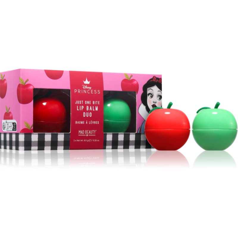 Mad Beauty Disney Princess Snow White balsam de buze duo