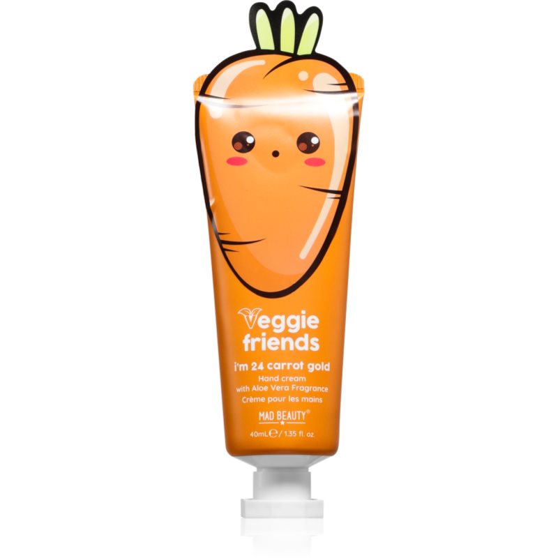 Mad Beauty Veggie Friends Carrot crema de maini hidratanta 40 ml