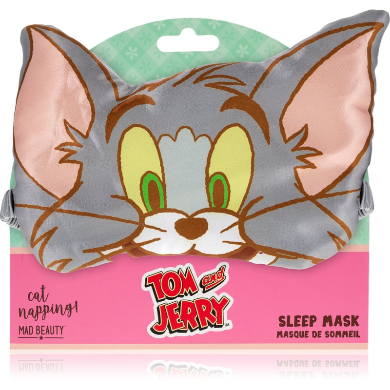 Mad Beauty Tom & Jerry Sleep Mask - Tom mască pentru dormit 1 buc