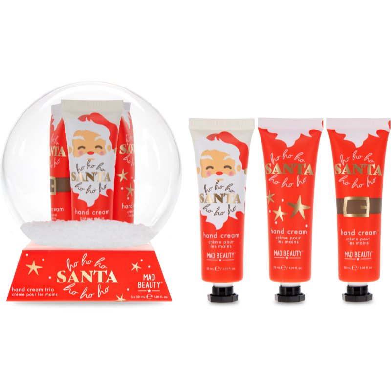 Mad Beauty HoHo Holiday Snow Globe set cadou de Crăciun de maini