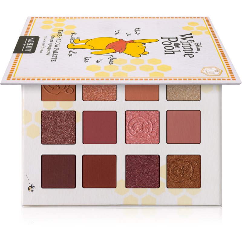 Mad Beauty Winnie The Pooh Eyeshadow Palette paletă cu farduri de ochi 12x2.5 g