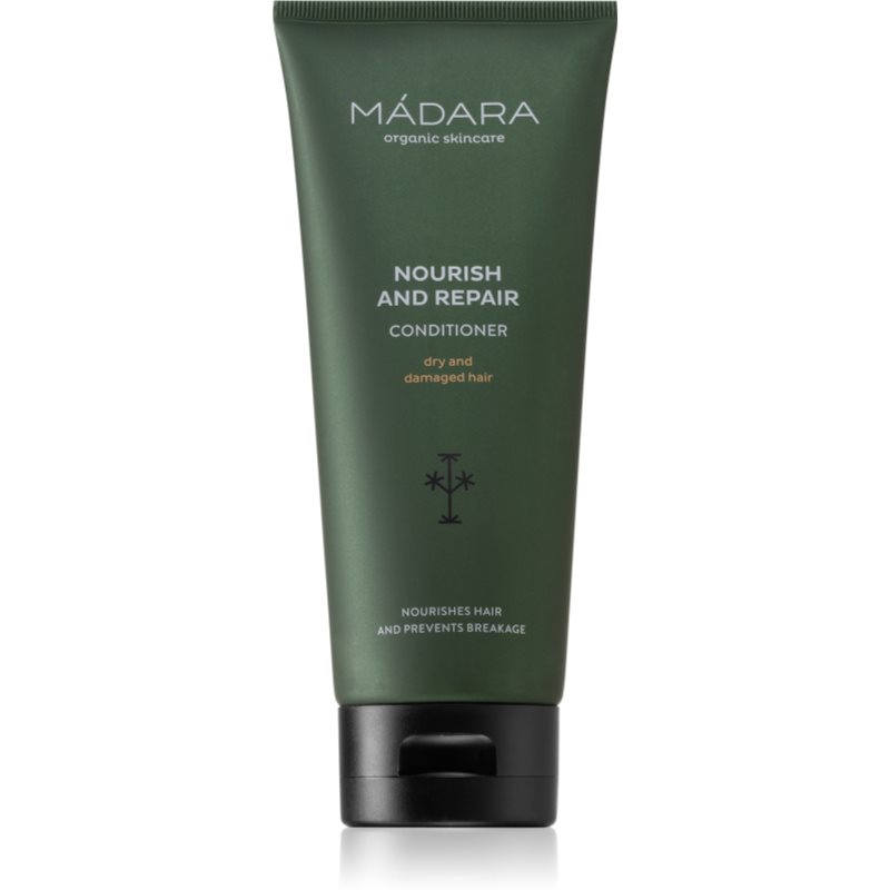 Mádara Nourish and Repair balsam de regenerare pentru părul uscat și deteriorat 200 ml