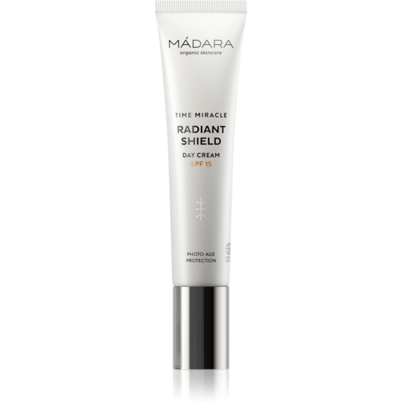 MÁDARA Time Miracle Radiant Shield crema de protectie iluminatoare SPF 15 40 ml