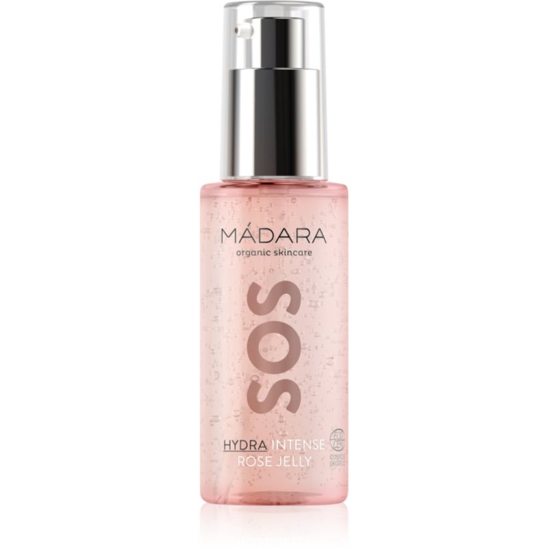 MÁDARA SOS Hydra Intense gel hidratant cu apă de trandafiri 75 ml