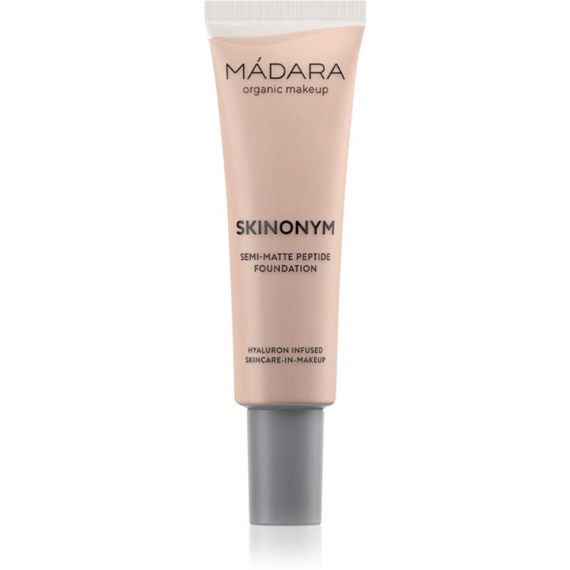 MÁDARA Skinonym Semi-Matte Peptide machiaj persistent cu peptide culoare Rose Ivory 30 30 ml