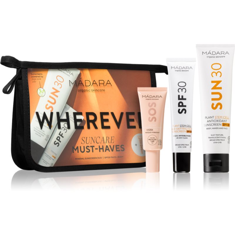 Mádara WHEREVER Suncare Must-Haves set (plaja)