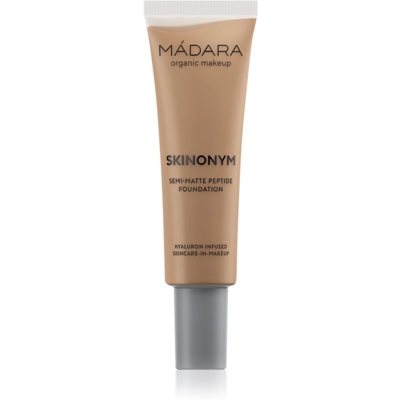 MÁDARA Skinonym Semi-Matte Peptide machiaj persistent cu peptide culoare #60 Olive 30 ml