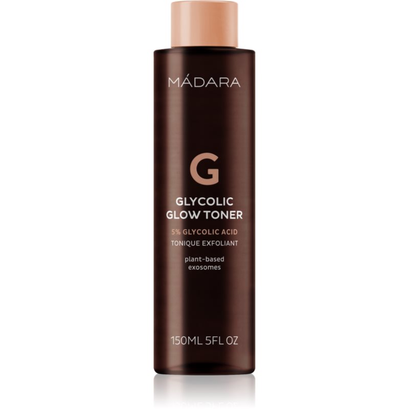 MÁDARA Glycolic Glow Toner tonic exfoliant delicat 150 ml