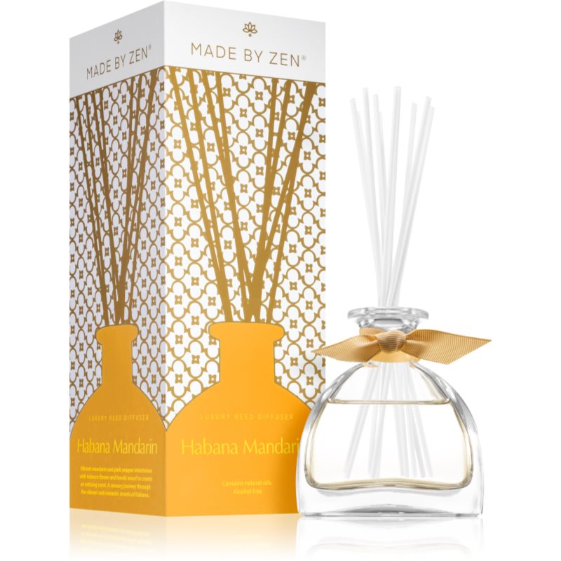 MADE BY ZEN Habana Mandarin aroma difuzor cu rezervã 200 ml