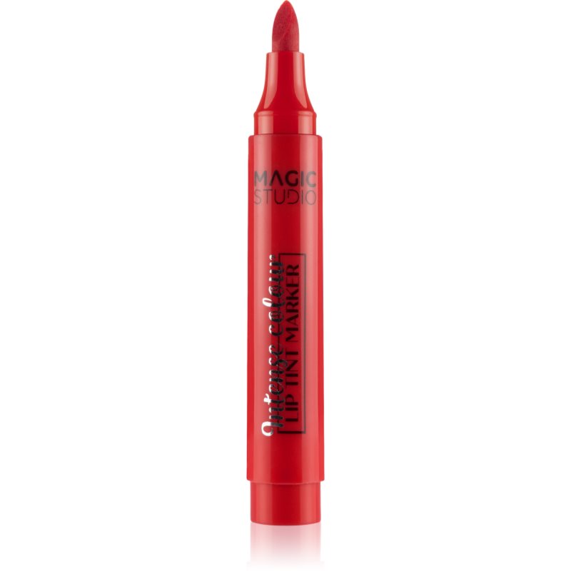 Magic studio Lip Tint Marker creion contur de buze, tip carioca culoare 01 Ruby 2.8 g