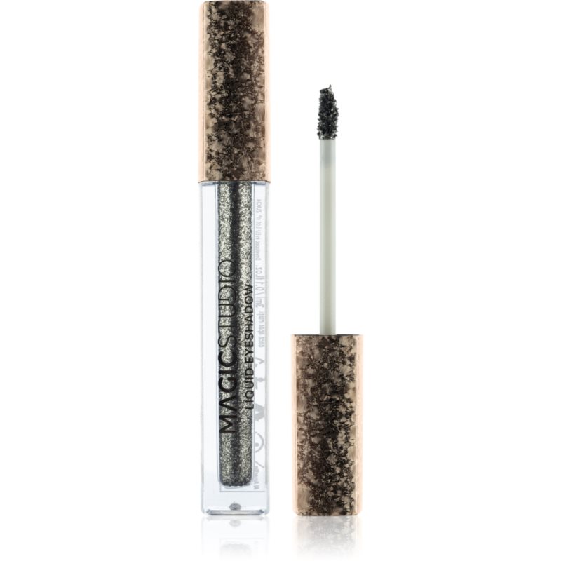 Magic studio Liquid Eyeshadow farduri de ochi lichide cu sclipici 02 Silver 3 ml