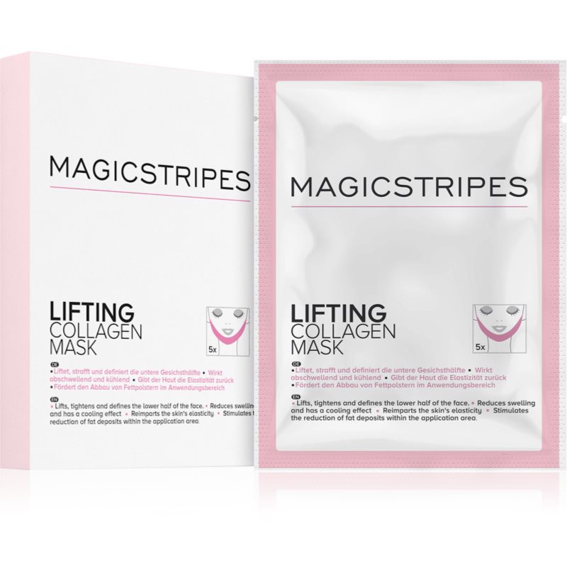 MAGICSTRIPES Lifting Collagen Mask mască de colagen, cu efect de fermitate 5 buc