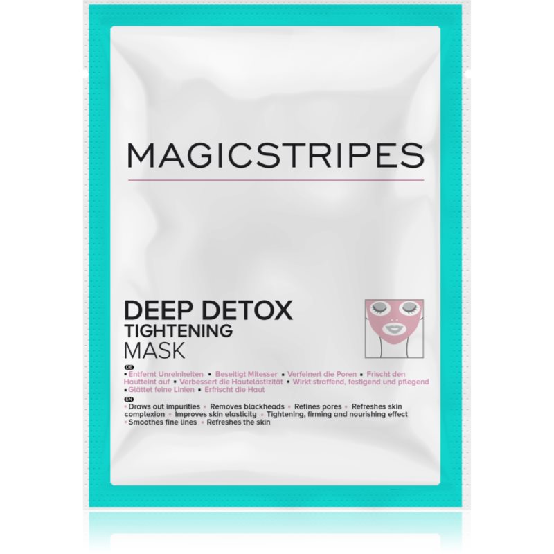 MAGICSTRIPES Deep Detox mască detoxifiantă cu efect de întărire 1 buc