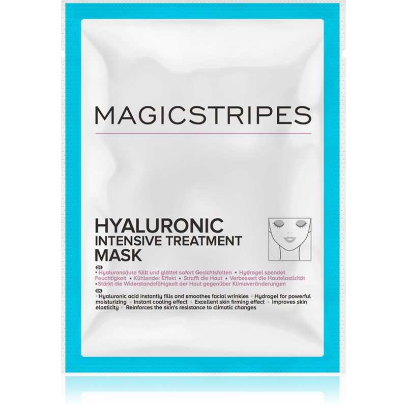 MAGICSTRIPES Hyaluronic Intensive Treatment Mask mască intensă cu hidrogel cu acid hialuronic 1 buc