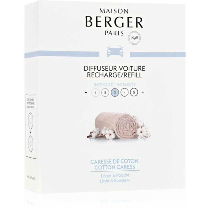 Maison Berger Paris Cotton Caress parfum pentru masina Refil 2x17 g