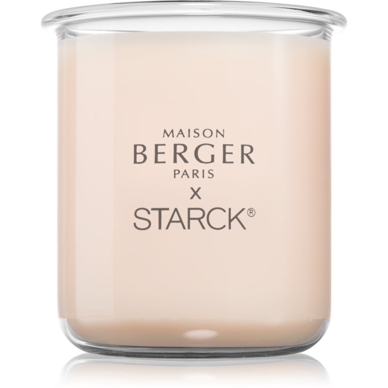 Maison Berger Paris Starck Peau de Soie lumânare parfumată rezervă Pink 120 g