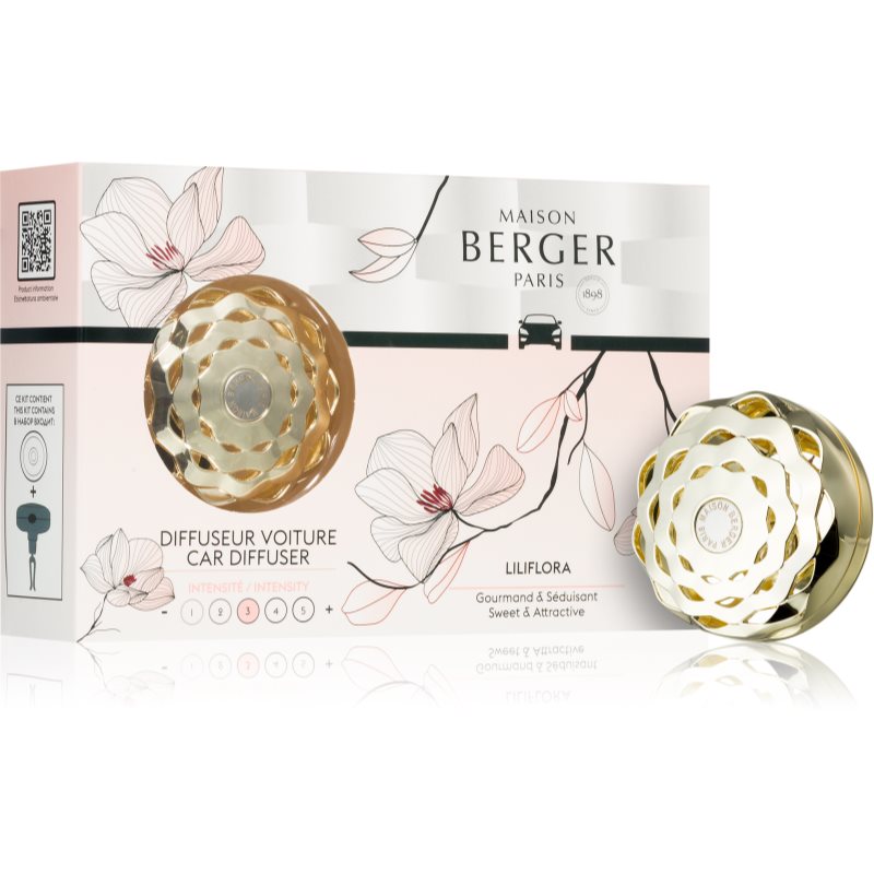 Maison Berger Paris Liliflora parfum pentru masina 2x17 g