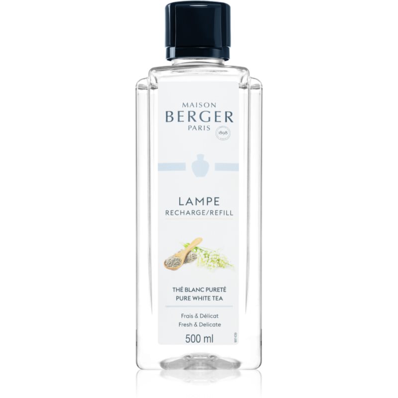 Maison Berger Paris Pure White Tea rezervă lichidă pentru lampa catalitică 500 ml