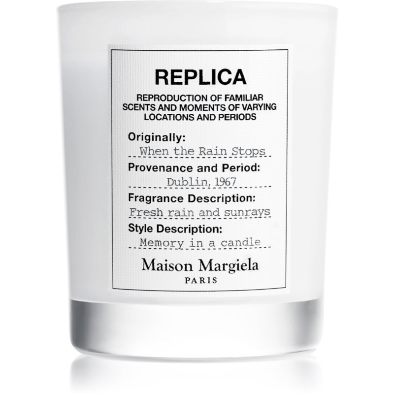 Maison Margiela REPLICA When the Rain Stops lumânare parfumată 165 g