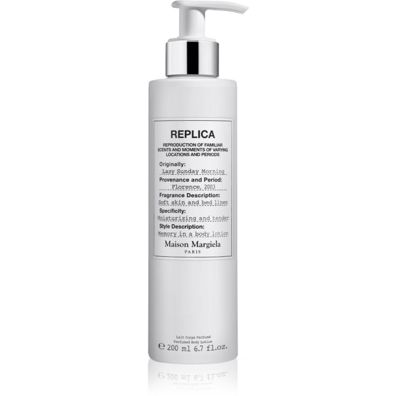 Maison Margiela REPLICA Lazy Sunday Morning lapte de corp pentru femei 200 ml Maison Margiela REPLICA Lazy Sunday Morning lapte de corp pentru femei 200 ml