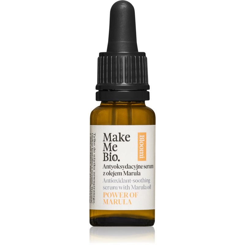 Make Me BIO Bloomi Power Of Marula ser antioxidant pentru netezirea pielii 15 ml