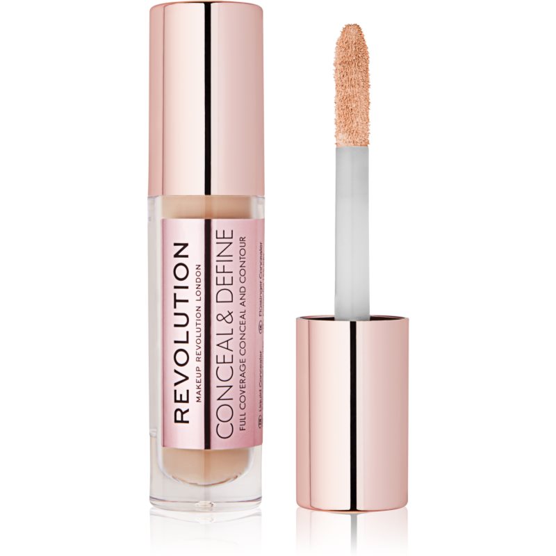 Makeup Revolution Conceal & Define corector lichid culoare C8 4 g