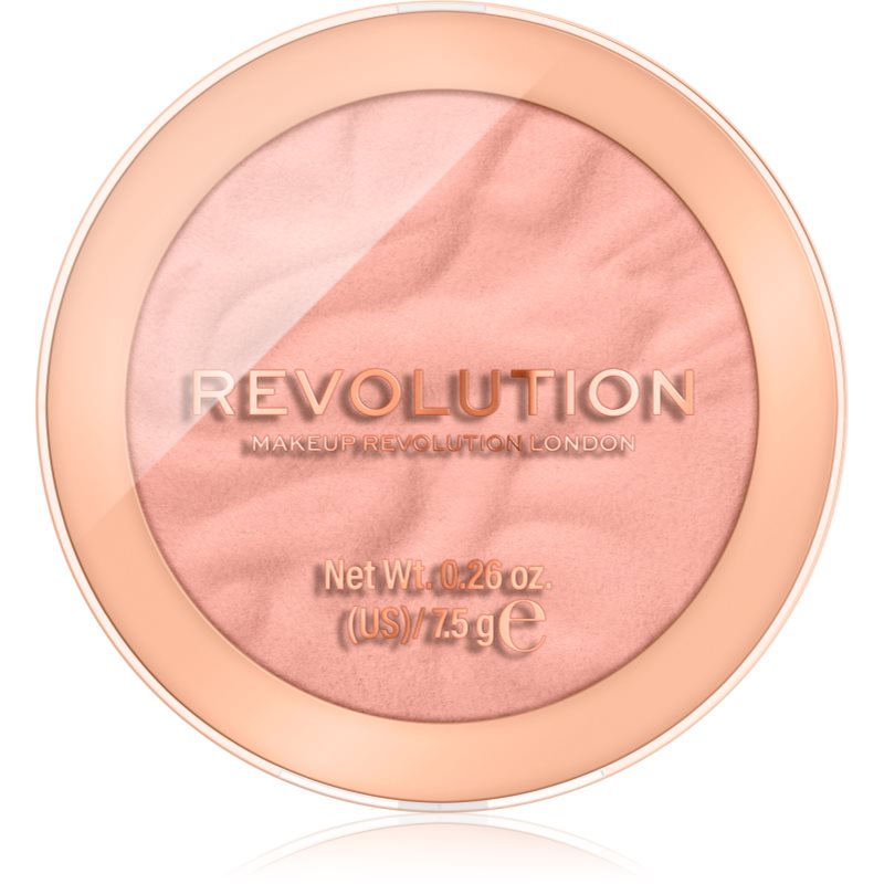 Revolution Reloaded Blush rezistent culoare Peaches & Cream 7.5 g
