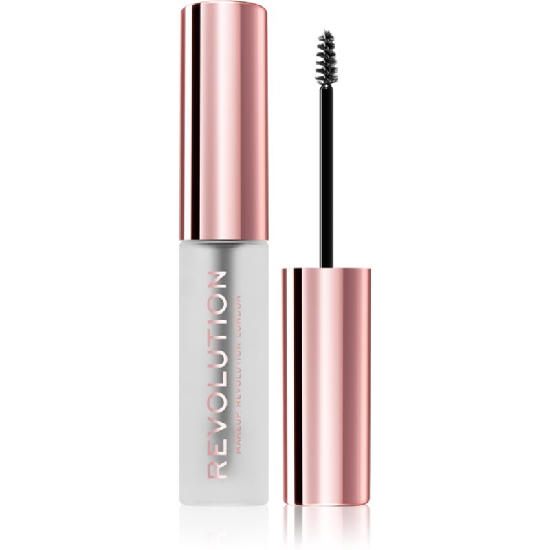 Makeup Revolution Brow Fixer gel pentru sprancene culoare Clear 6 ml