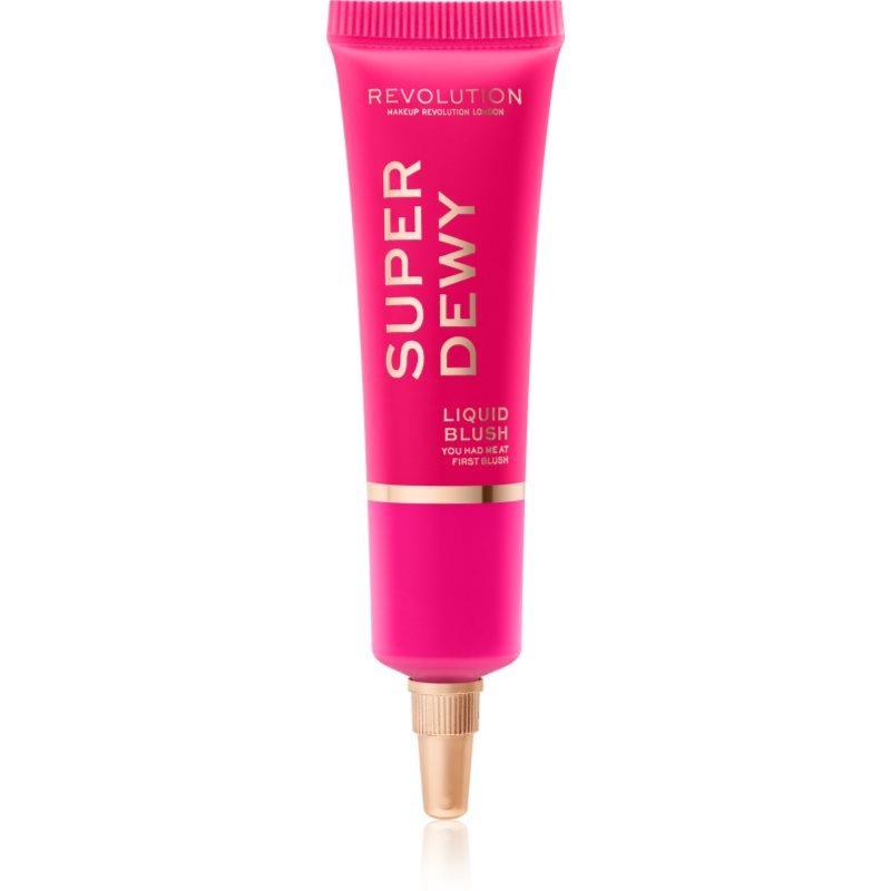 Makeup Revolution Superdewy fard de obraz lichid culoare You Had Me at First 15 ml