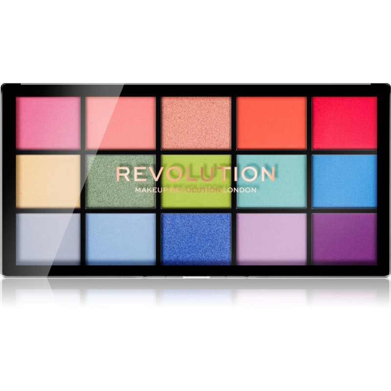 Makeup Revolution Reloaded paleta farduri de ochi culoare Sugar Pie 15x1,1 g