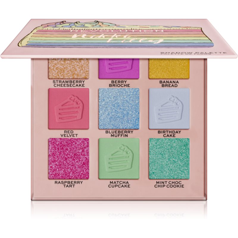 Makeup Revolution X Nikki Lilly paletă cu farduri de ochi culoare Pastel Delights 9 g