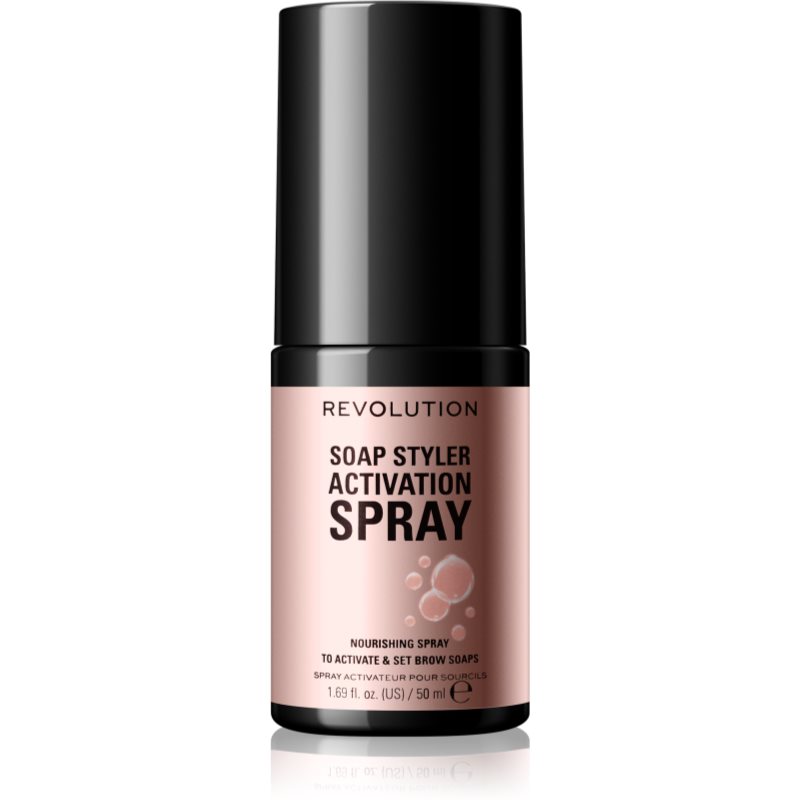 Makeup Revolution Soap Styler spray activator pentru sprâncene Soap Styler + 50 ml