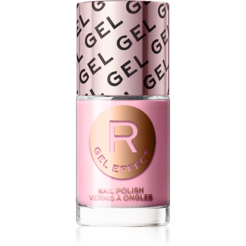 Makeup Revolution Ultimate Shine lac de unghii sub forma de gel culoare I\'m Cute Baby Pink 10 ml