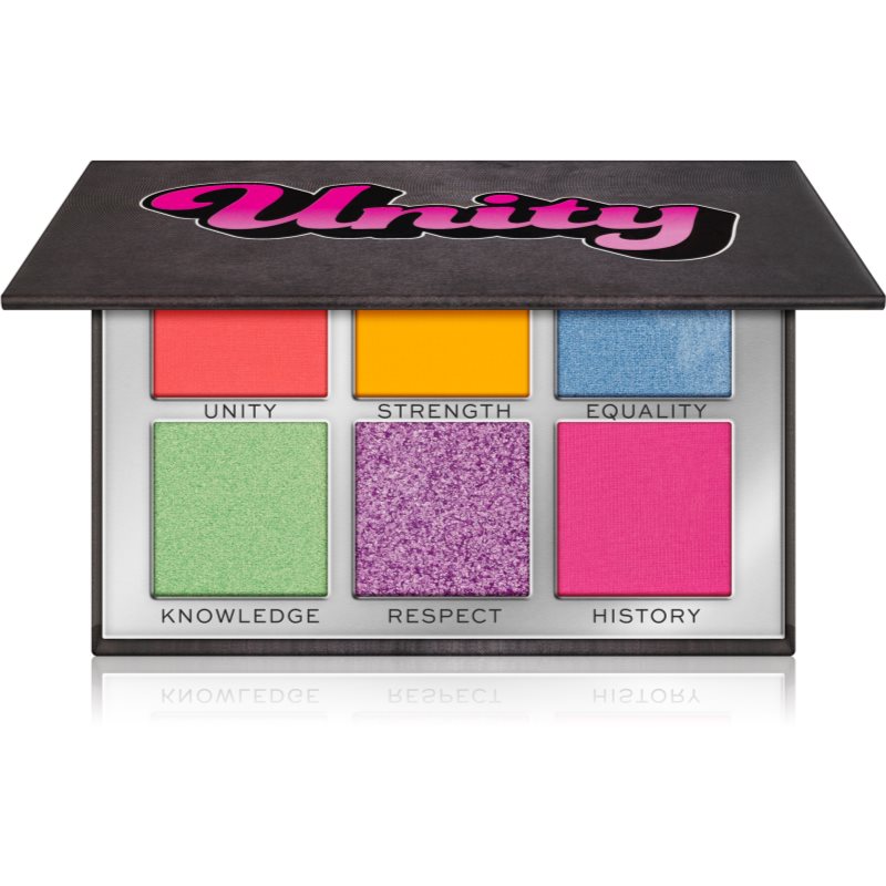 Makeup Revolution Power Shadow Palette paletă cu farduri de ochi culoare Unity 6,6 g