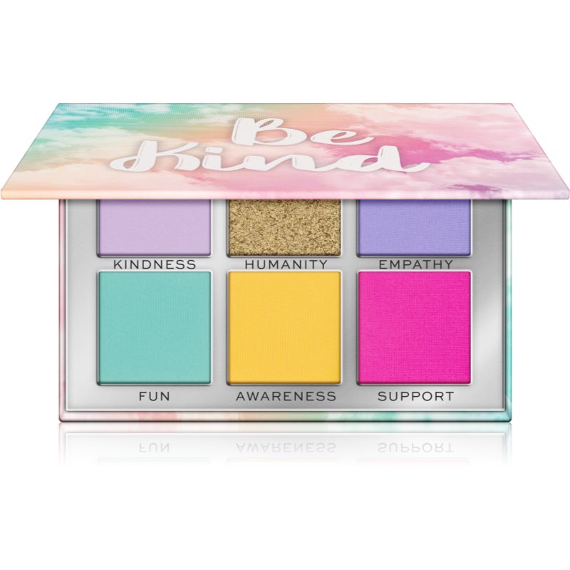 Makeup Revolution Power Shadow Palette paletă cu farduri de ochi culoare Be Kind 6,6 g