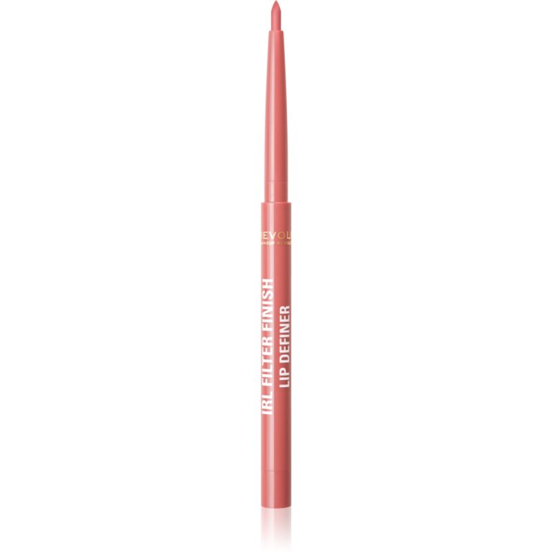 Makeup Revolution IRL Filter dermatograf cremos pentru buze cu efect matifiant culoare Caramel Syrup 0,18 g