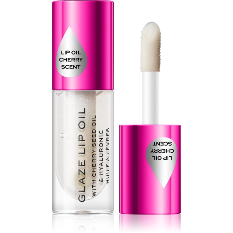 Makeup Revolution Glaze ulei pentru buze culoare Lust Clear – Shimmer 4,6 ml