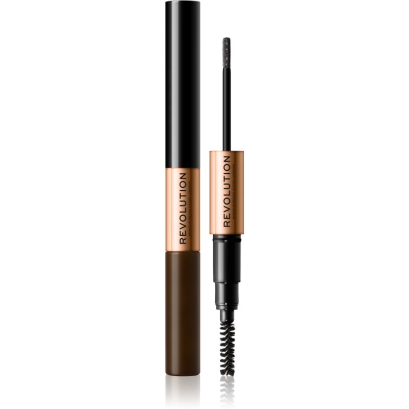 Makeup Revolution Colour Adapt Brow Tint culoare pentru sprancene culoare Dark Brown 2,5 ml