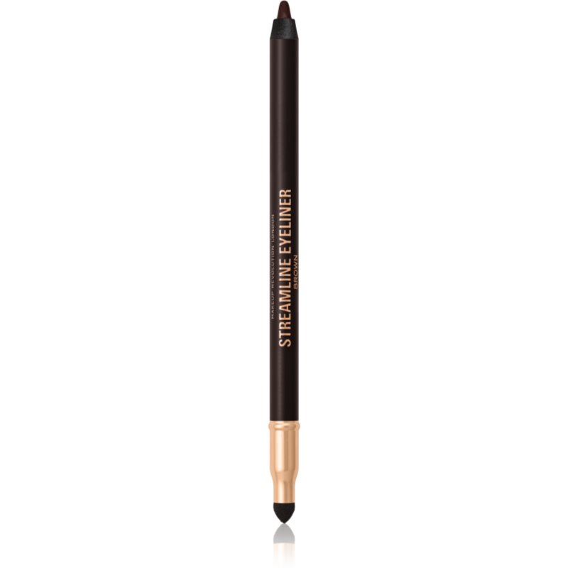 Makeup Revolution Streamline dermatograf cremos culoare Brown 1,3 g